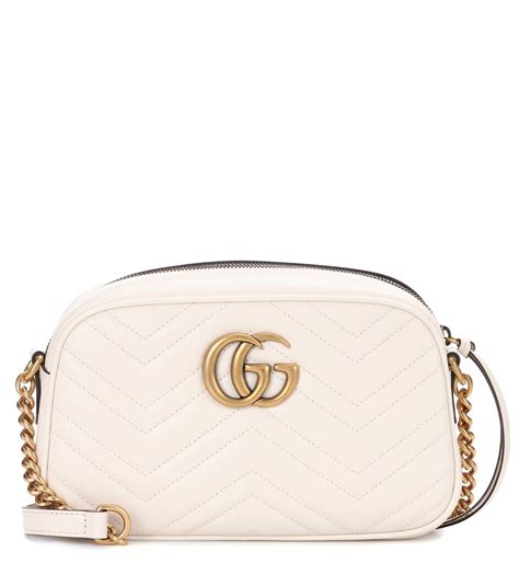 gucci white marmont bag|gucci marmont bag small black.